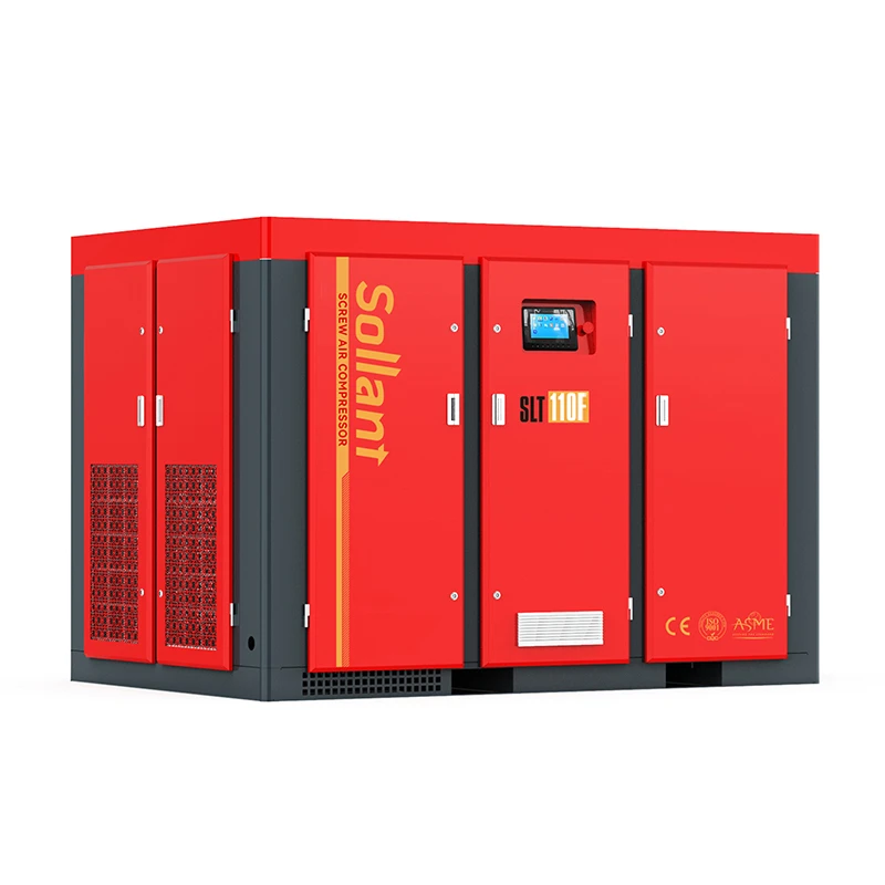 110kW रोटरी एयर कंप्रेसर